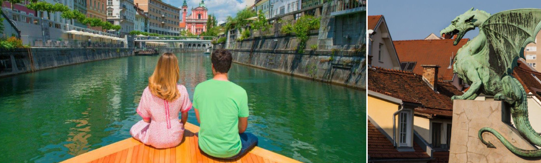 Die slowenische Hauptstadt - Ljubljana
